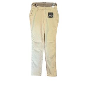 NWT! Eddie Bauer beige boyfriend slim fit pants‎